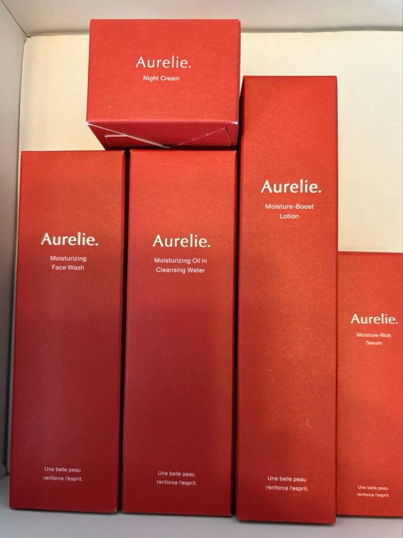 【新品未開封】Aurelie. オレリープレミアム集中ケア 5点セット オレリー Aurelie プレミアムエイジング集中ケアセット 新品 Megumi