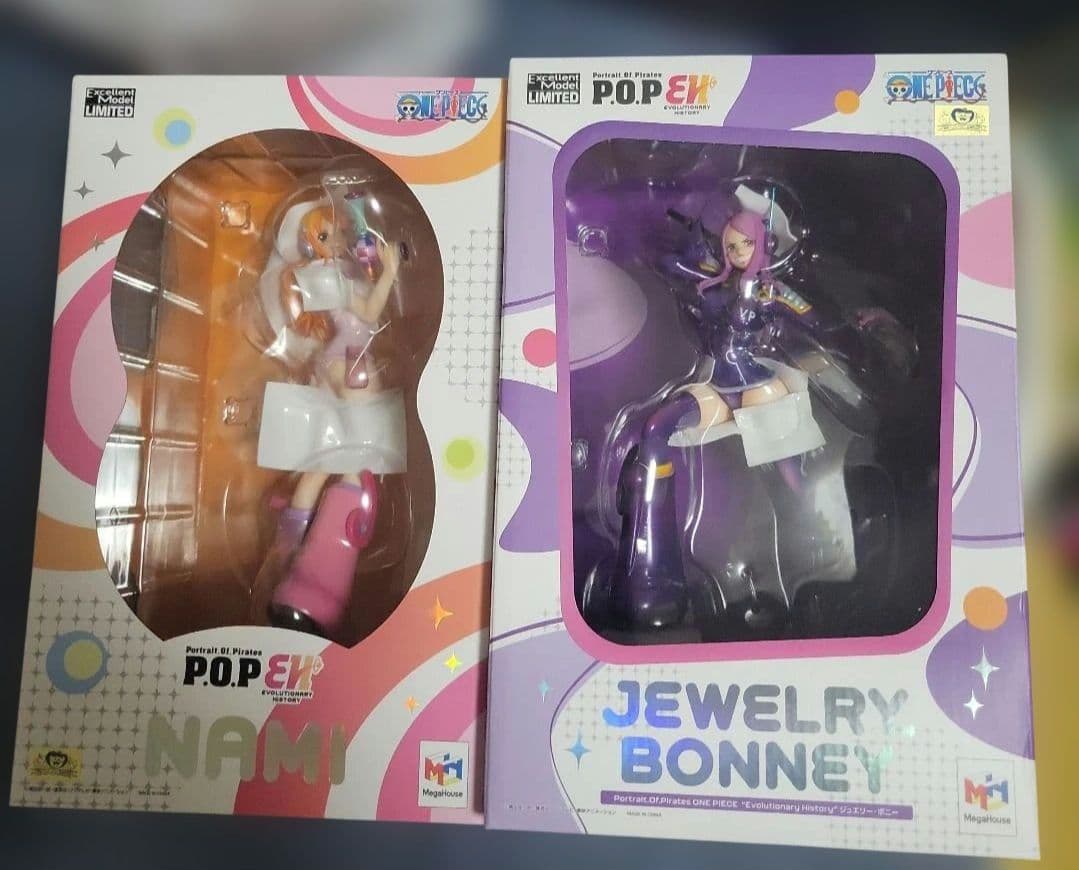 ワンピース　エッグヘッド　ナミ　ボニー　POP フィギュア　新品未開封 抜群のプロポーションを魅力的に再現！『ワンピース』ナミがエッグ