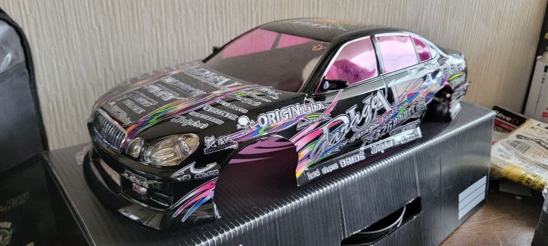 アリスト　ボディ　YD-2 ヨコモ アリスト 16 1/10ラジコン ボディ ドリフト rc YD-2 完成品