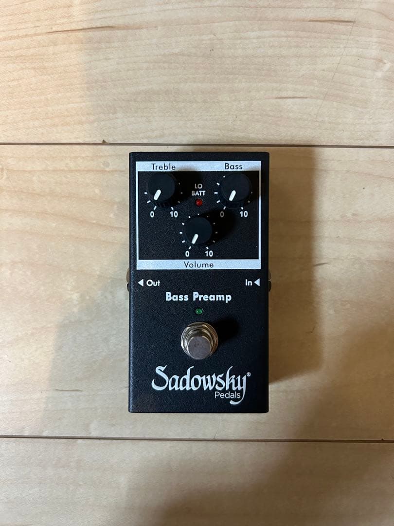 ベース sadowsky preamp Sadowsky Onboard Bass Preamp