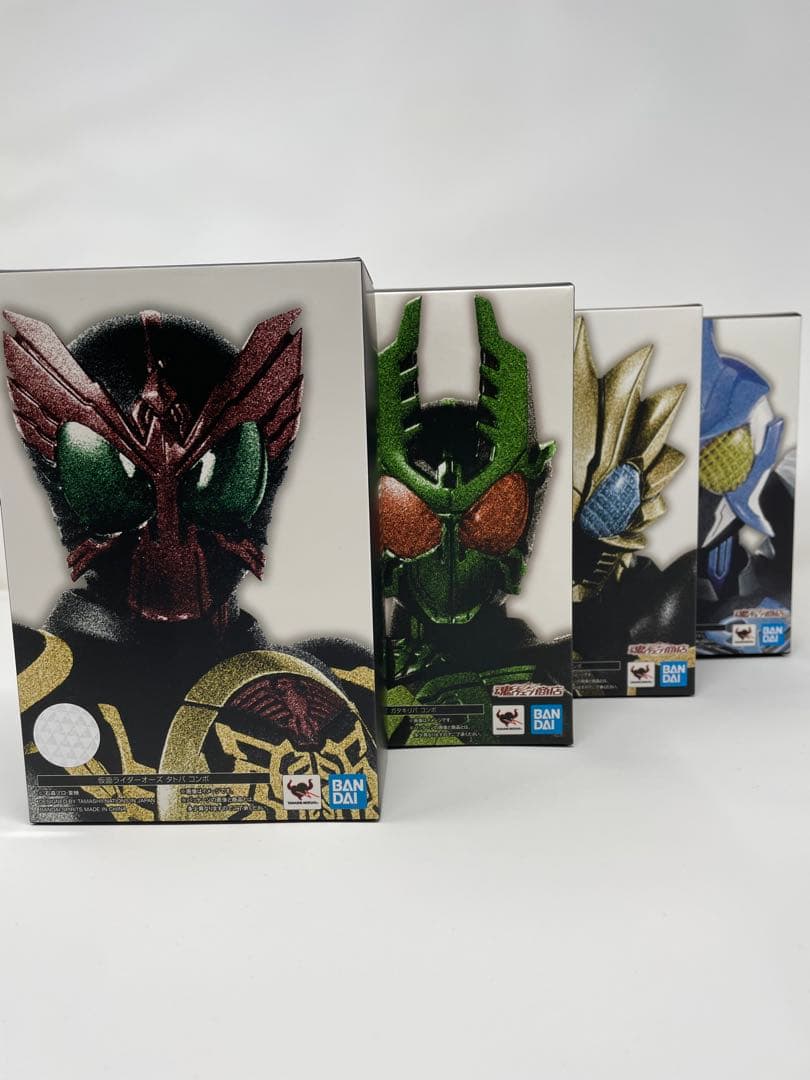 S.H.フィギュアーツ 真骨彫製法 仮面ライダーオーズ4体セット S.H.Figuarts（真骨彫製法） 仮面ライダーオーズ タトバコンボ」が2020