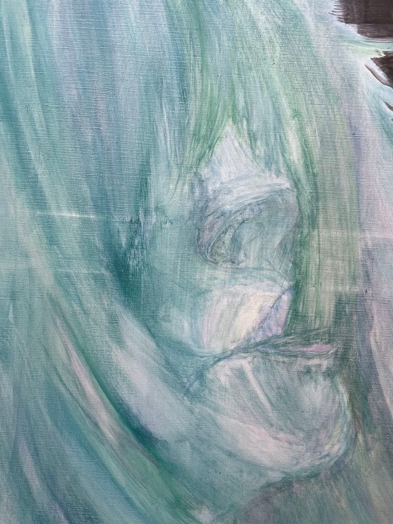 醜美 F30キャンバス　水彩画 nihil.imh