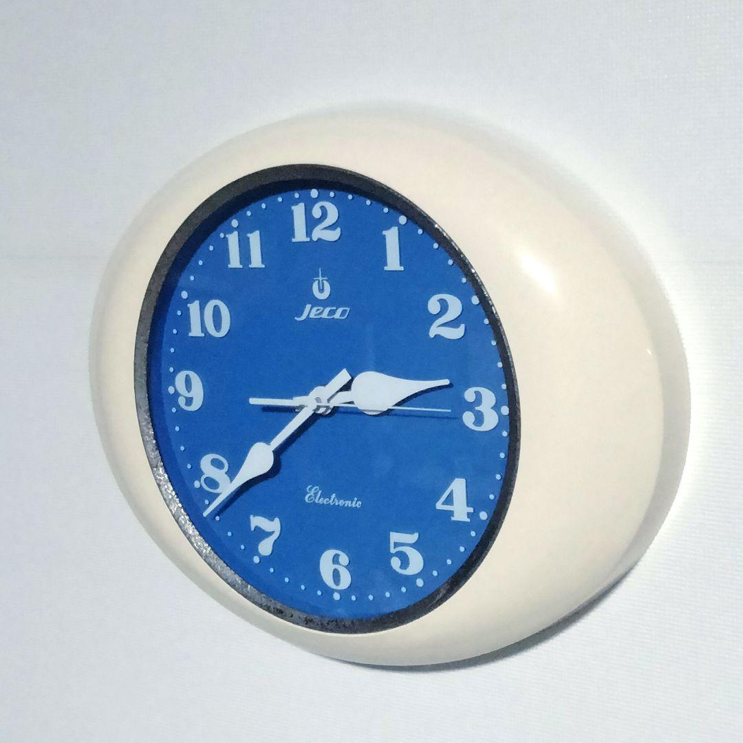 美品 動作品】ジェコー jeco 掛け時計 ミッドセンチュリー