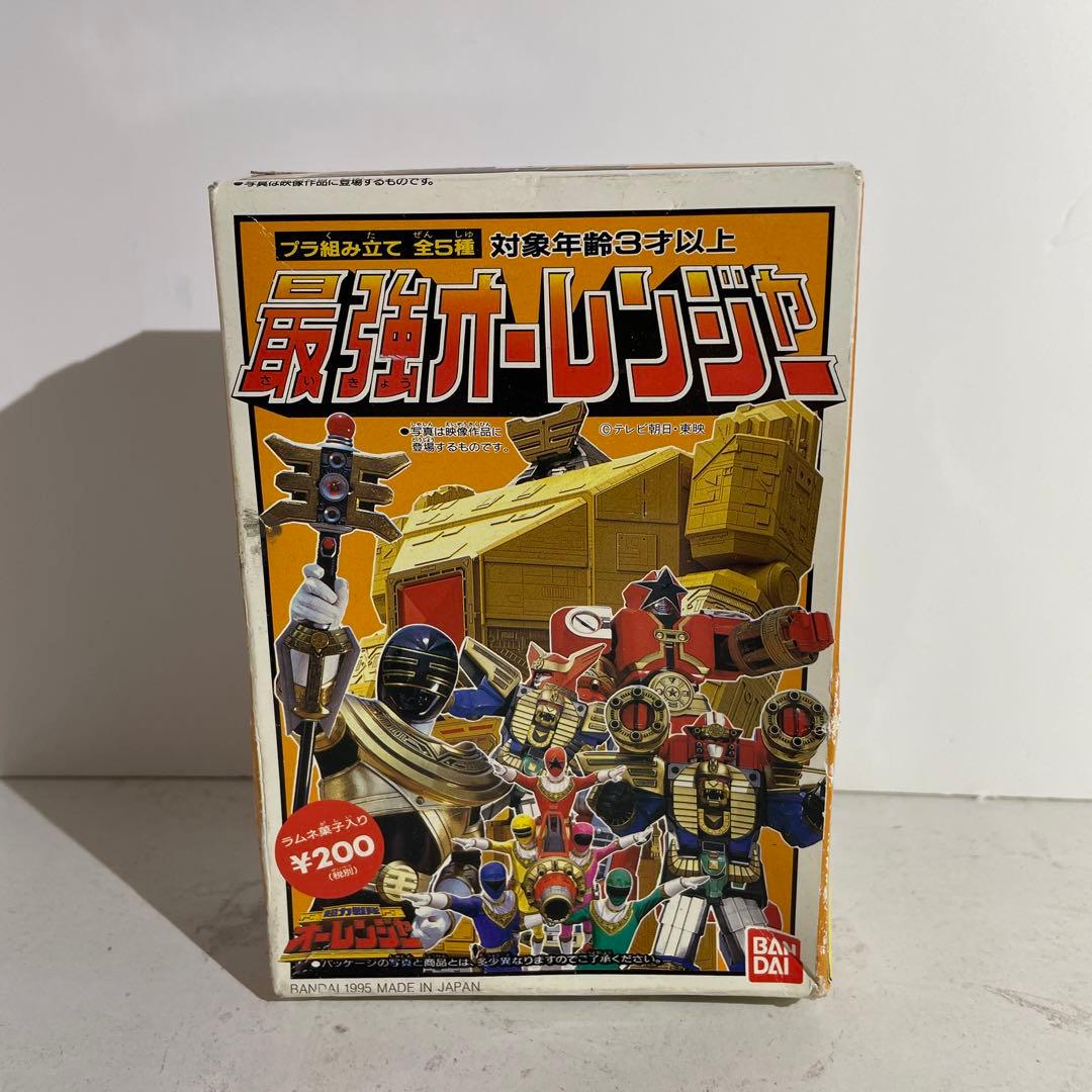 未開封 食玩 超力戦隊オーレンジャー 最強オーレンジャー キング