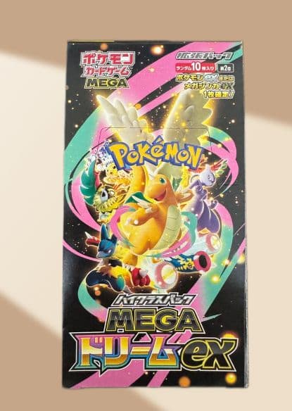 MEGAドリームEX 未開封BOX シュリンク無し　ペリペリ有り ペリペリ有り！新品・未開封 ポケカMEGAドリームex 1BOX シュリンク