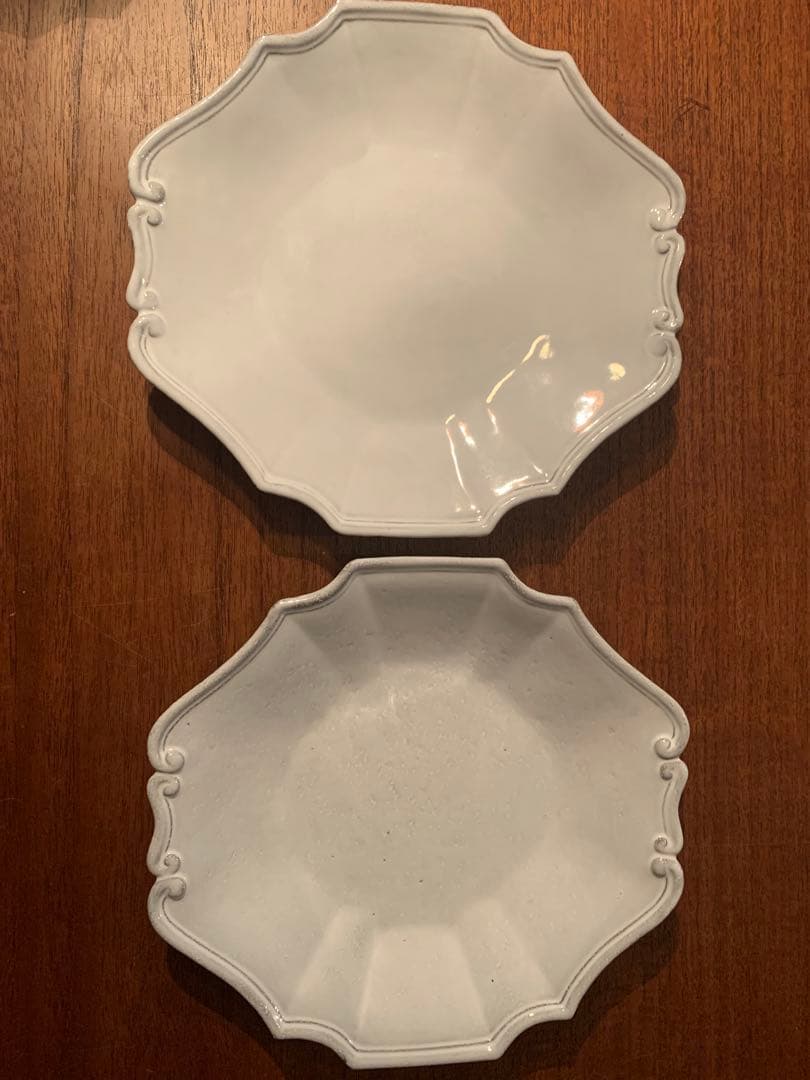 アスティエ・ド・ヴィラット Regence ラージスーププレート 23cm 2枚 Astier de Villatte】Regence スーププレート | フィールシーン / FEEL