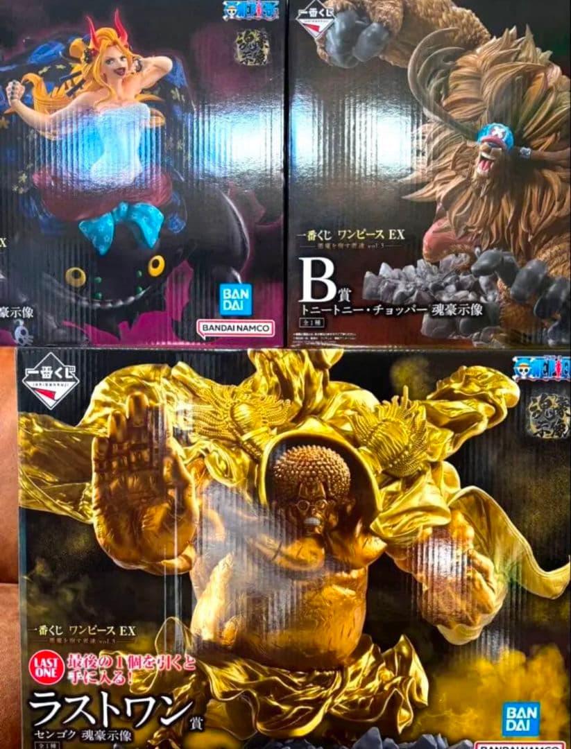 ワンピース フィギュア B賞 D賞ラストワン賞　まとめ売り 一番くじ ワンピース The Greatest Battle～偉大なる航路へ