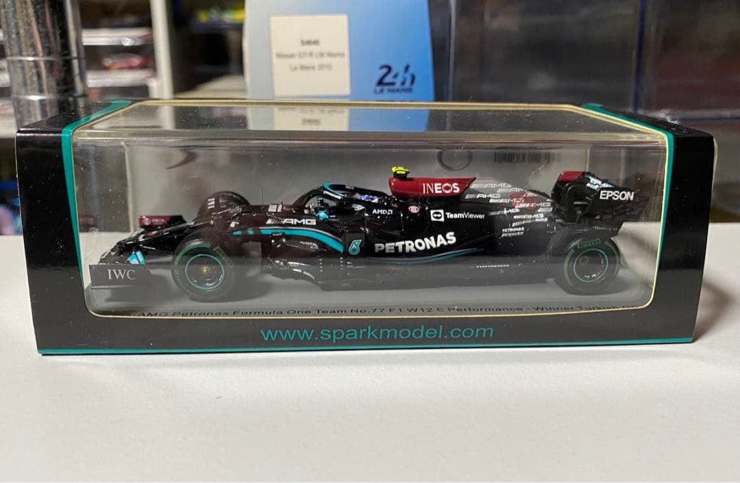Spark 2021 F1 Mercedes AMG Bottas トルコGP Valtteri Bottas Mercedes-AMG Petronas W12 n°77 Winner GP Turkey