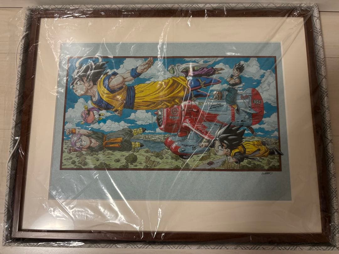 2013 ドラゴンボール　鳥山明　集英社　ジャンプ 複製原画 鳥山明 直筆サイン ドラゴンボール 複製原画 limited autograph - メルカリ