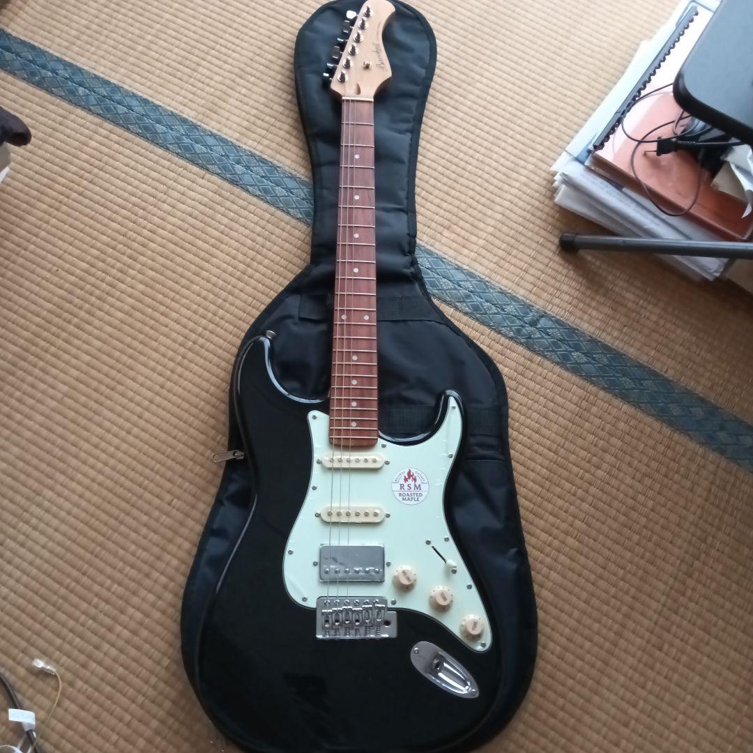 エレキギター ブラック　バッカス　RSM ギター入荷速報！】Bacchus (バッカス) SGS-ASH RSM (Black and White