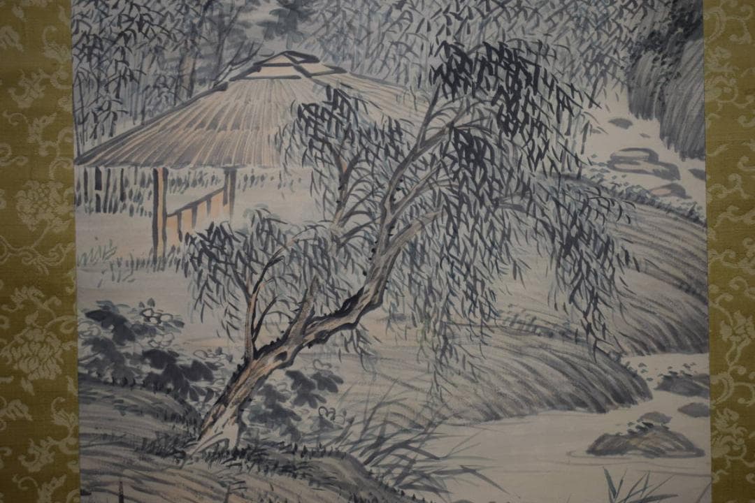真作/神木鴎津/緑陰孤亭図/山水東屋図/絹表装/布袋屋掛軸HH-959 2026年最新】Yahoo!オークション -布袋屋掛軸の中古品・新品・未使用品一覧