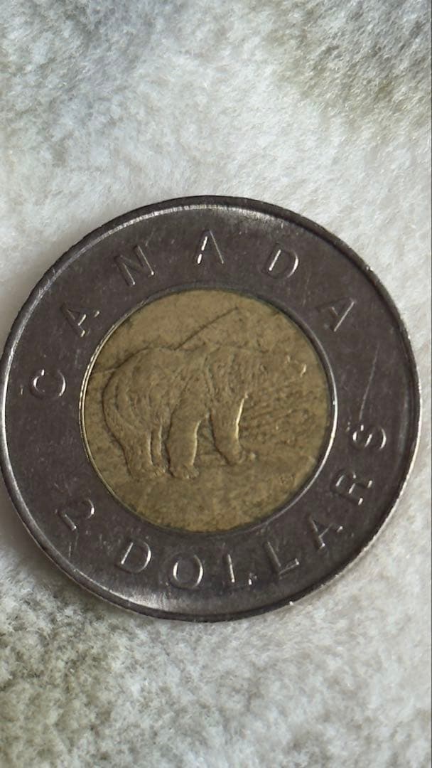 カナダ 2ドル 1996年 エリザベス2世 楽天市場】1996 カナダ 2 ドル硬貨クイーン エリザベス 2 世 & Polar