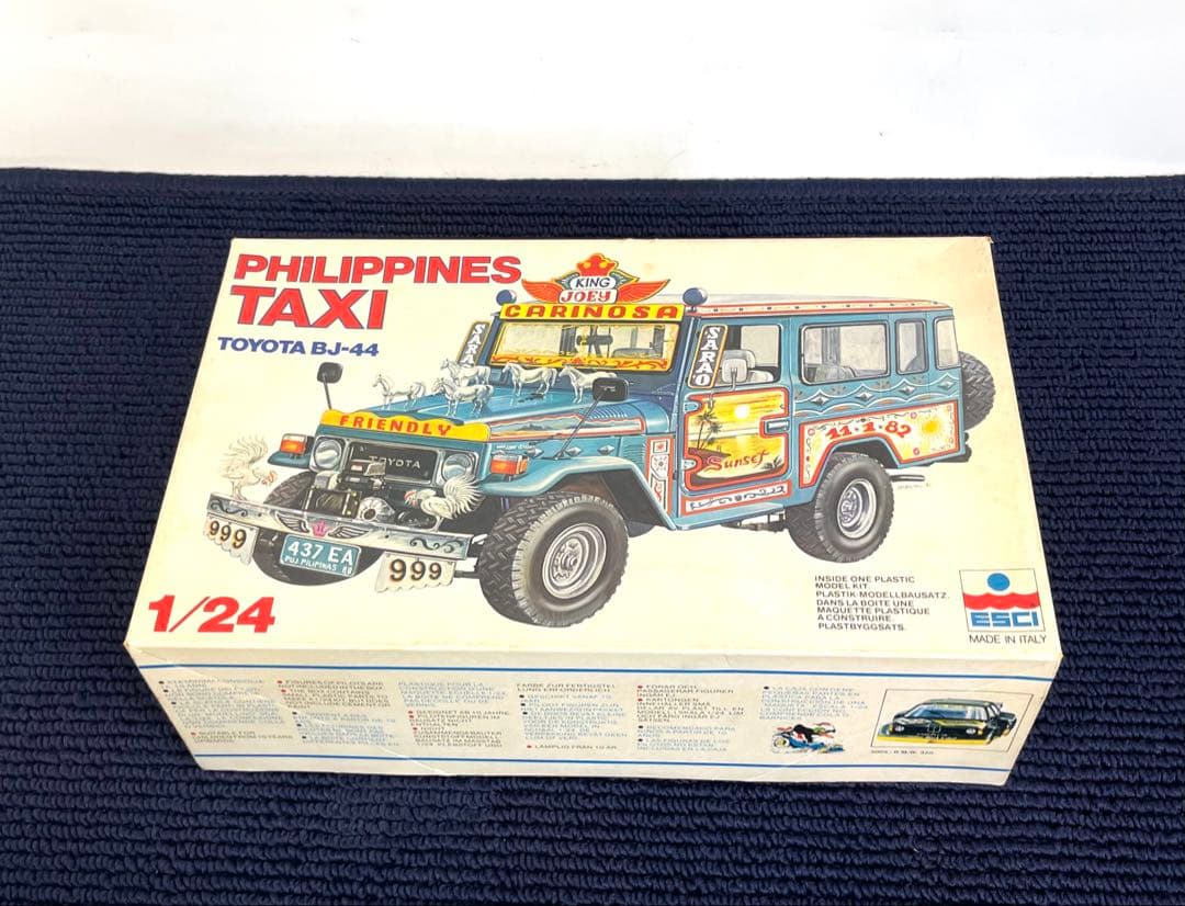 ●希少 ESCI PHILIPPINES TAXI TOYOTA BJ-44● 5月新製品のご紹介】 「1/64ジャパンタクシー 400円」 今や日本を代表