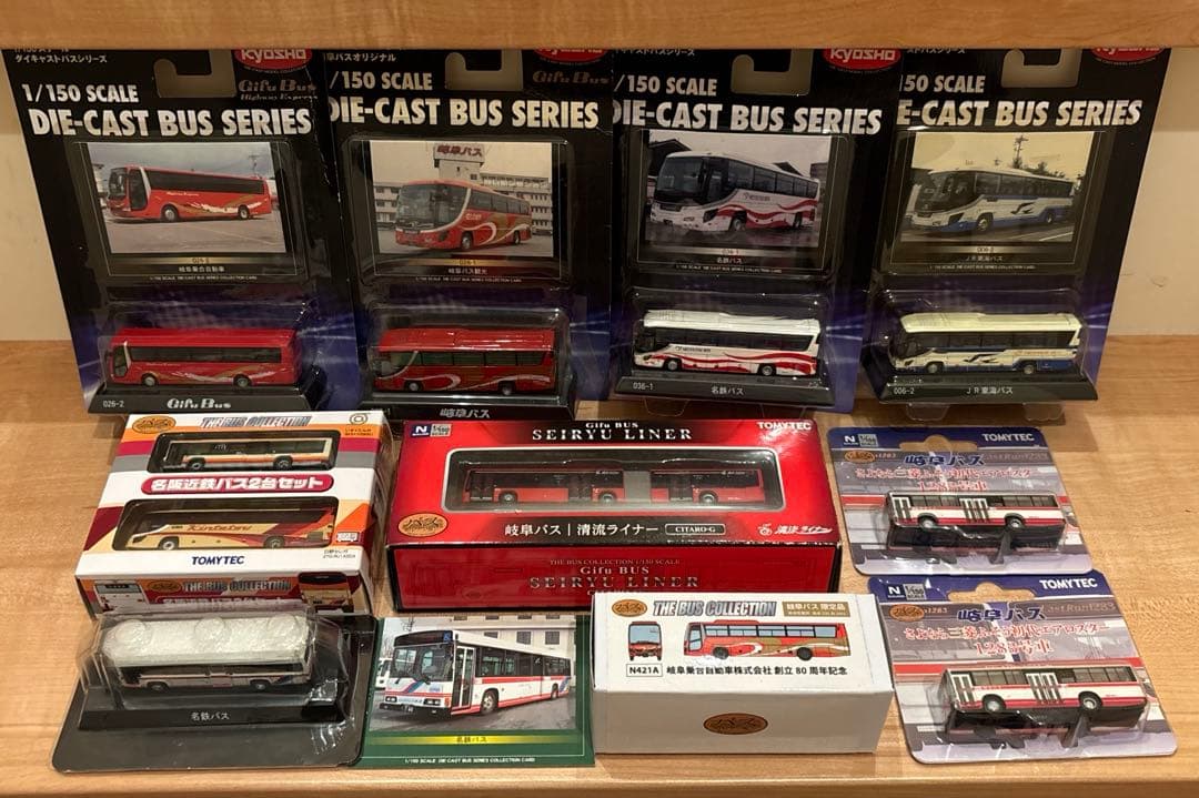 Nゲージ　トミーテックバスコレクション　岐阜・名鉄・JR東海・名阪近鉄バスセット ザ・バスコレクション 名阪近鉄バス2台セット (2台セット) (鉄道模型