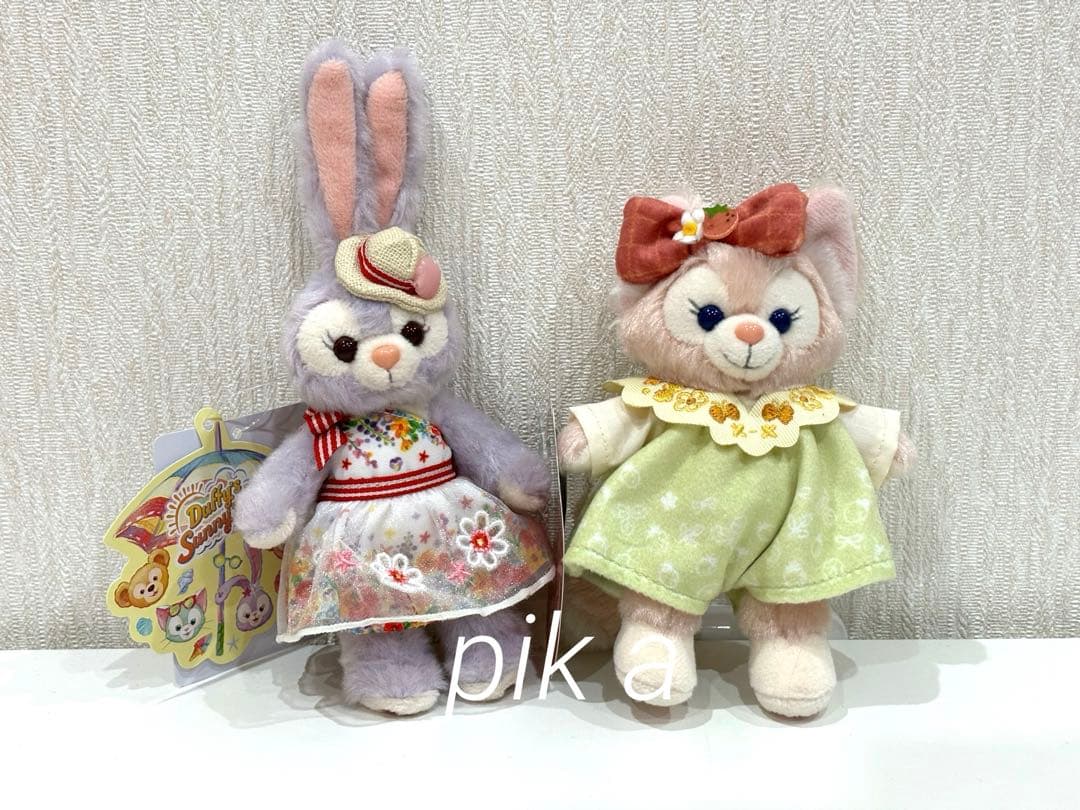 お顔厳選　ステラルー　サニーファン　リーナベル　ストロベリー　ぬいぐるみバッジ ぬいぐるみバッジ（リーナ・ベル）| キャステル | CASTEL ディズニー情報
