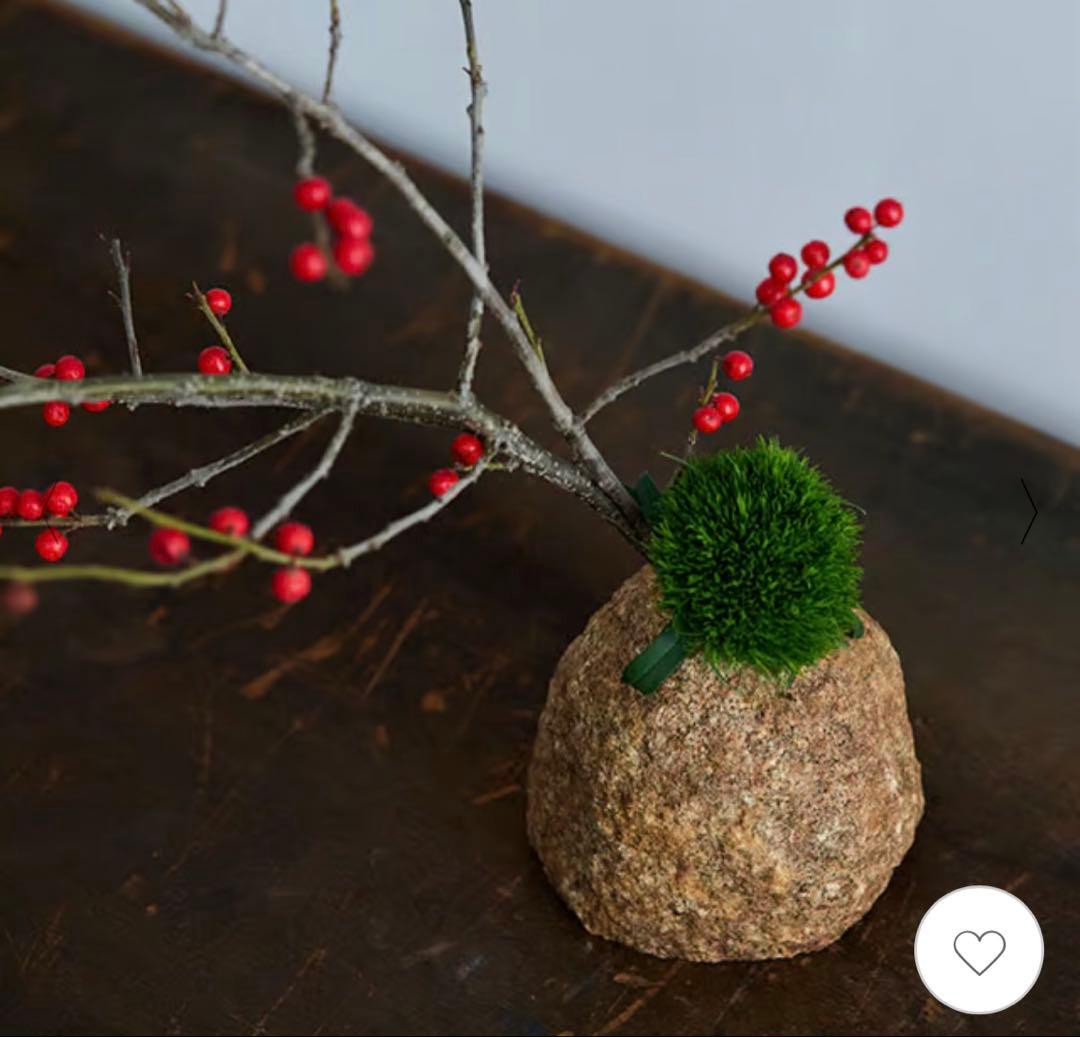 中川政七商店　自然素材 一輪挿し　INASE　石の花入れ 鞍馬石 WEB限定】INASE 石の花入れ 鞍馬石｜園芸｜中川政七商店 公式サイト
