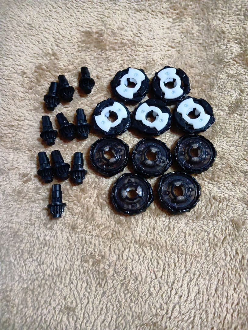 ②　ベイブレードx　シノビシャドウ 9-60LF　ラチェット　ビット 10セット ベイブレードX UX05 ランダムブースター シノビシャドウ9-60 LF