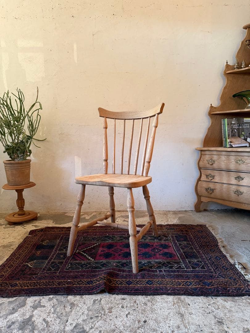 ビンテージ　ダイニングチェア　カフェチェア　剥離加工　no7 ヴィンテージ ダイニングチェア 剥離 カフェチェア 1脚 - メルカリ