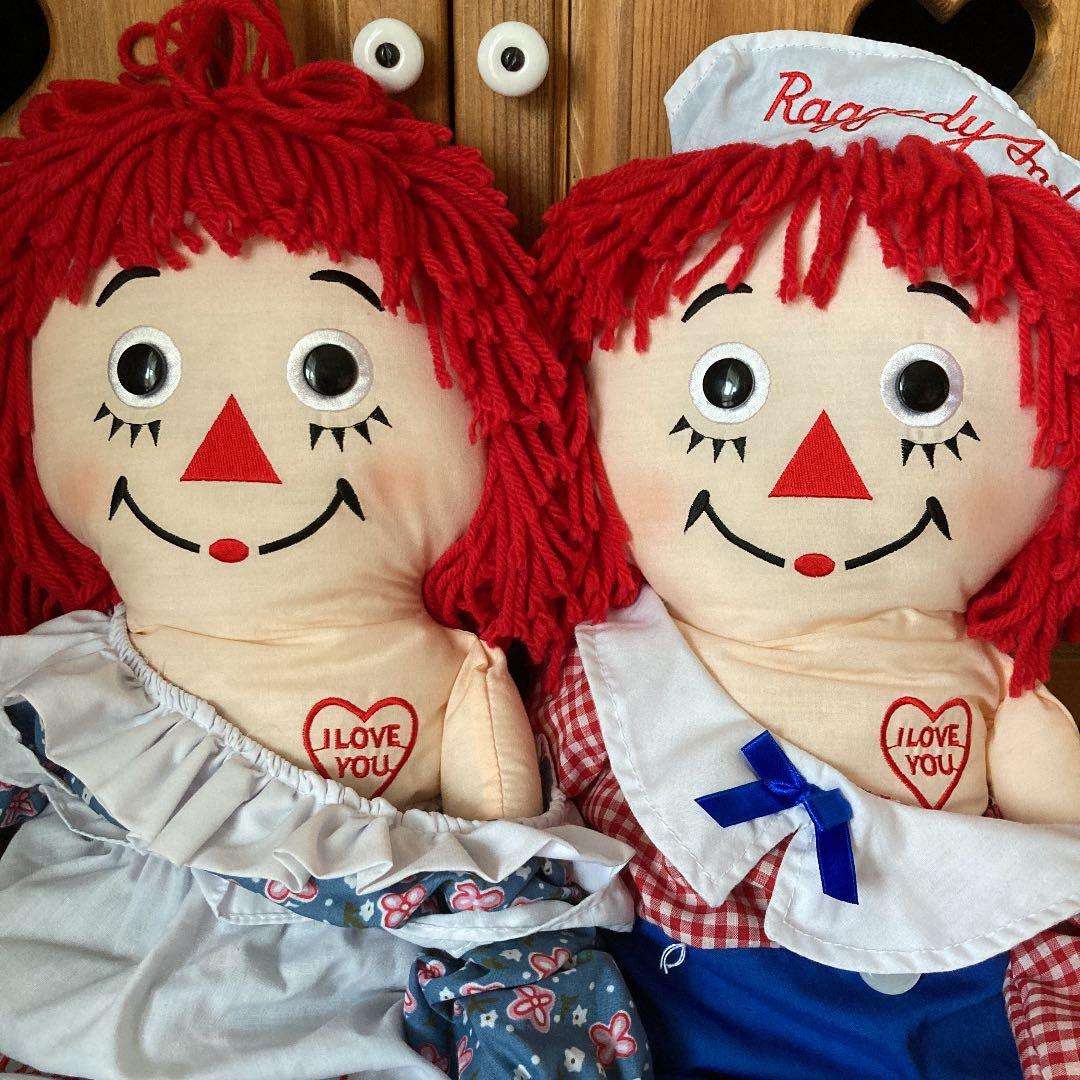 希少 激レア ラガディ めちゃくちゃ可愛いアンとアンディ BIGサイズ