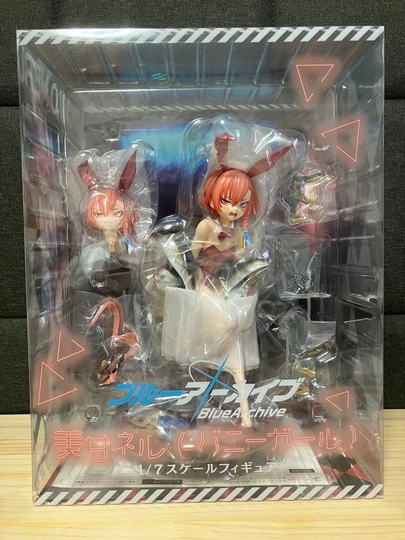 【未開封】 美甘ネル バニーガール フィギュア ブルーアーカイブ ブルーアーカイブ』美甘ネルが大胆バニーガール姿でフィギュア化