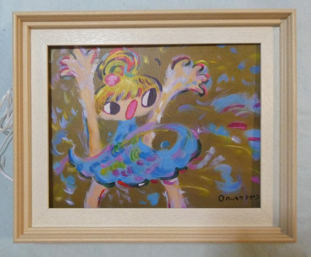 【限定値下げ】人物画　油絵　ロッカクアヤコ　F6号　女の子　額付き　手描き肉筆 2026年最新】ロッカクアヤコ の人気アイテム - メルカリ