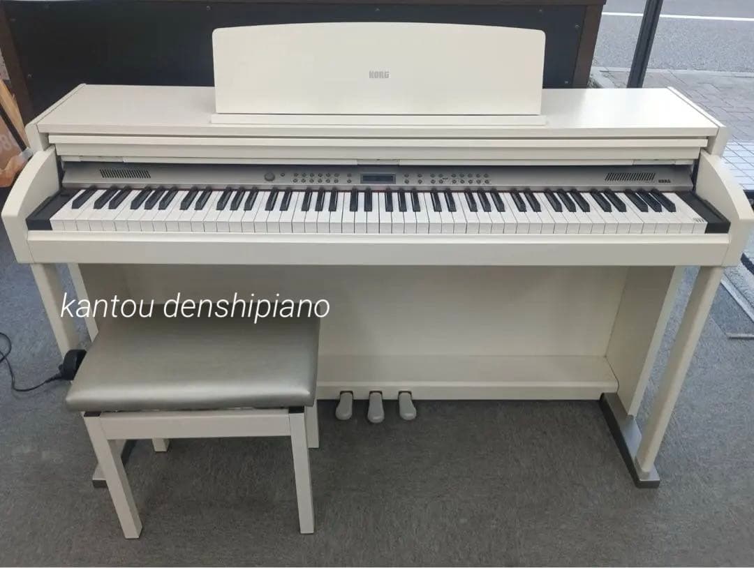美品 KORG DK-650WH 88鍵盤 スリムデザイン 電源ケーブル新品 KORG 【展示品の為大特価！】NAUTILUS ノーチラス 88鍵盤 ミュージック