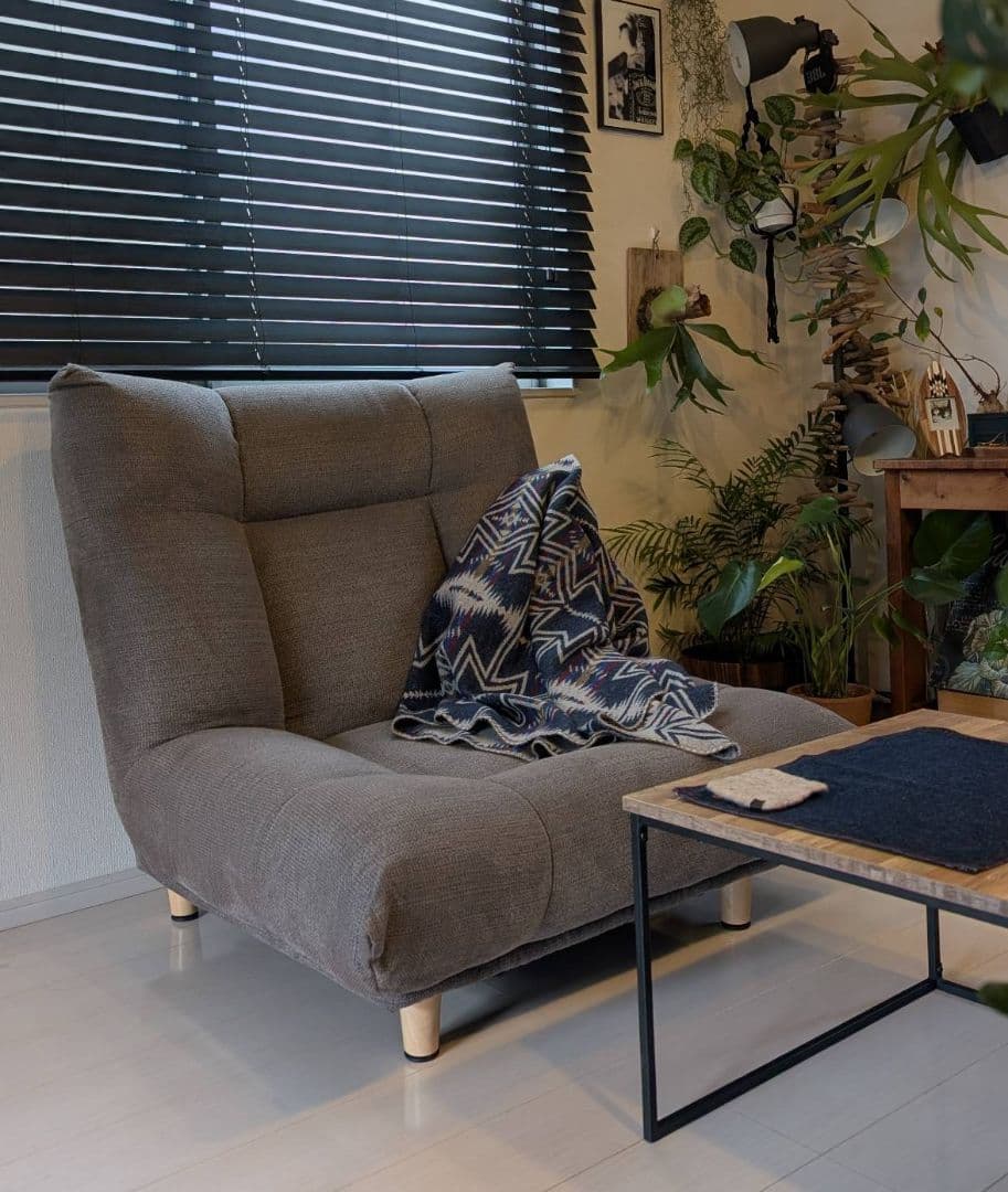 ソファ(座椅子)　レイコージャパン/レイナ　1人掛け 楽天市場】座椅子 リクライニング 肘掛け ハイバック 座いす 1人掛け