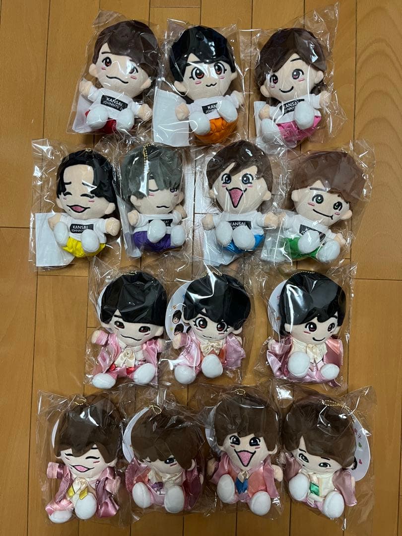 新品14体セット！なにわ男子 ちびぬい 全種類 第一弾 第二弾 はぴぬい なにわ男子 - なにわ男子 ちびぬい 14体 全種類セット 第一弾 第二弾