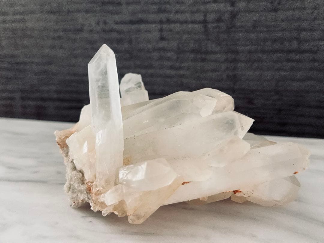 水晶　クリスタル　天然　クォーツ　パワーストーン 楽天市場】水晶 ポイント crystal quartz 水晶 六角柱 クリスタル
