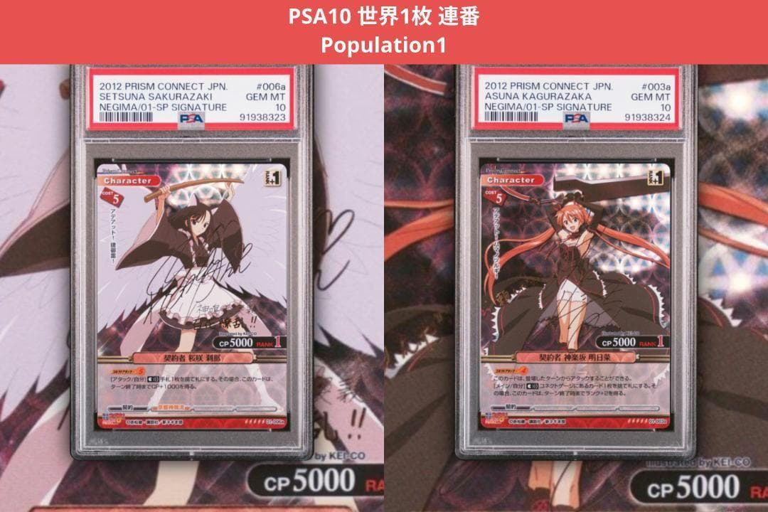 プリズムコネクト　魔法先生ネギま　契約者　桜咲刹那　神楽坂明日香　PSA１０ Amazon | A1997 魔法先生ネギま 桜咲刹那 ピンバッジ | バッジ | おもちゃ