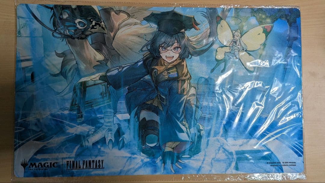 FFマジックリーグ　瞬唱の魔道士　 プレイマット　mtg h*4様 mtg ff 瞬唱の魔道士 プレイマット - メルカリ