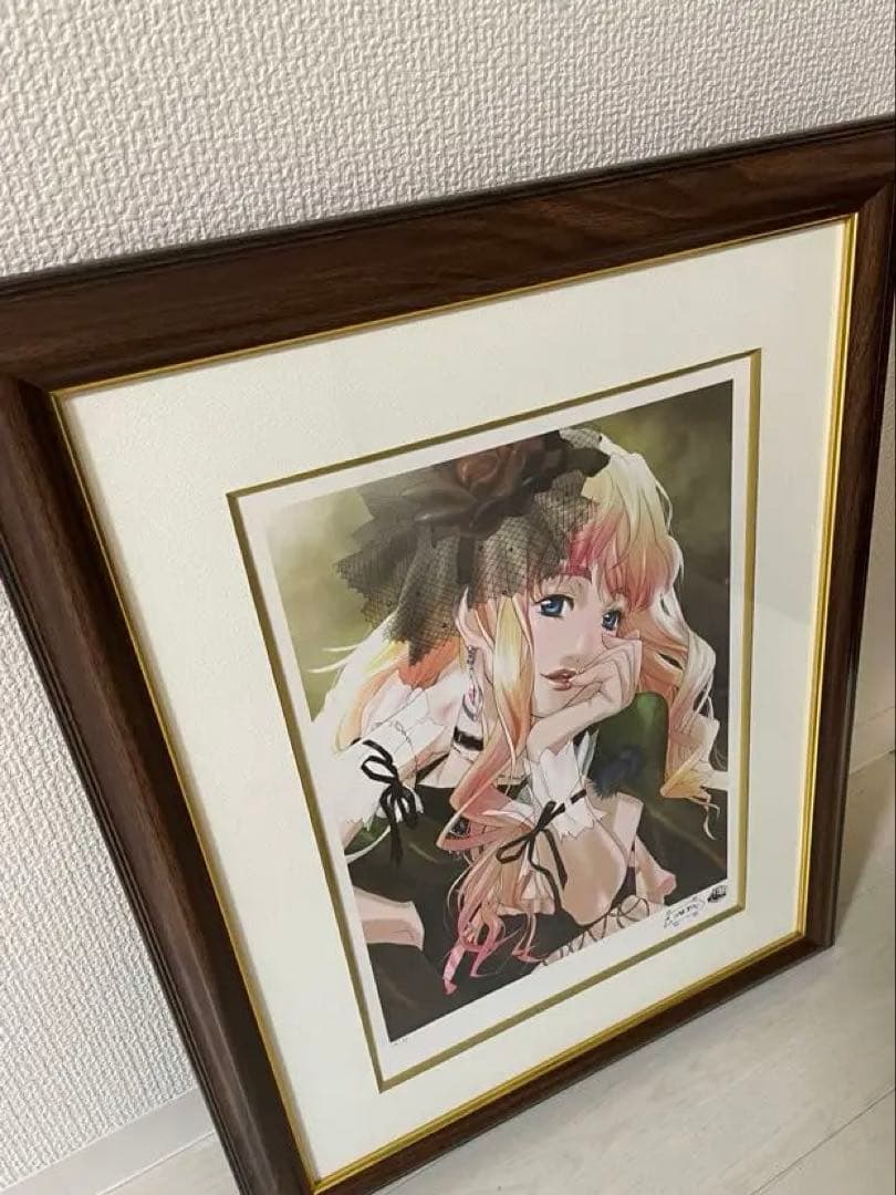 マクロスF版画シェリル・ノーム江端里沙河森正治ザ・マクロス原画展限定50枚 Yahoo!オークション - マクロスF シェリルノーム 複製版画 複製原画 シ