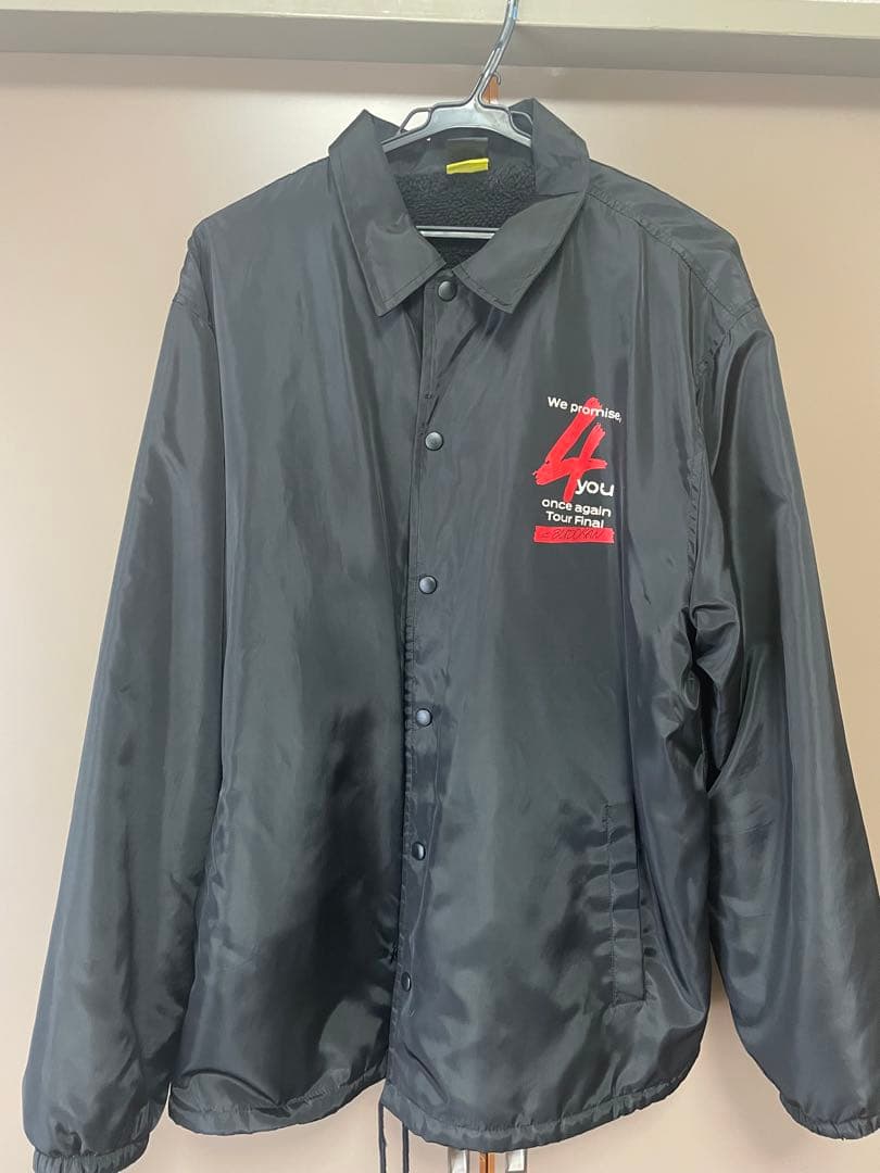 My First Story コーチジャケット Lサイズ　裏ボア コーチ ジャケット（ボア裏地付）】 ワッペン屋ドットコム