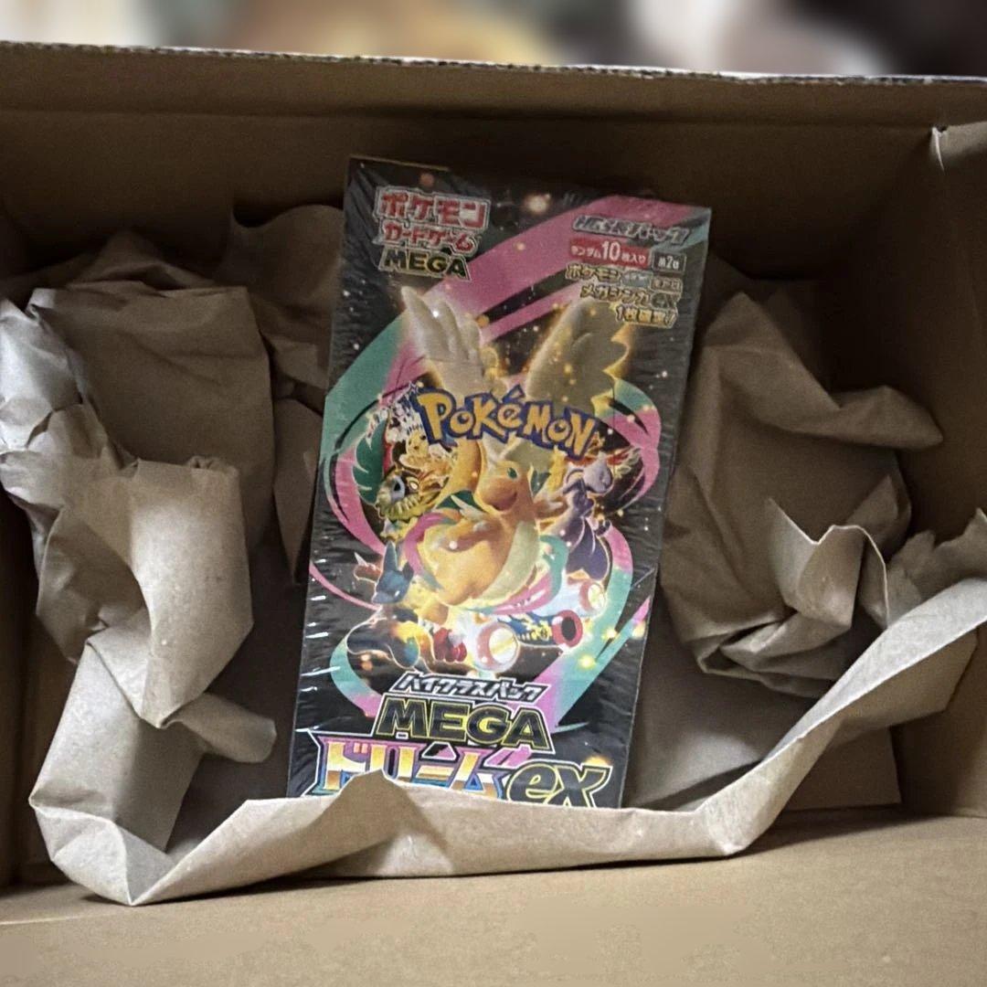 ポケモンカードゲーム　MEGAドリームex シュリンク付1box 512d2191f46f2bdc8a02c576a93493