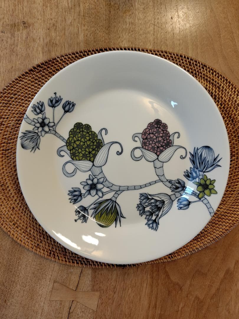 ARABIA　アラビア　Runo　ルノ　スプリングドロップ　26cm 未使用品 ARABIA/アラビア/Runo/ルノ/SPRING DROP/スプリングドロップ/ティー