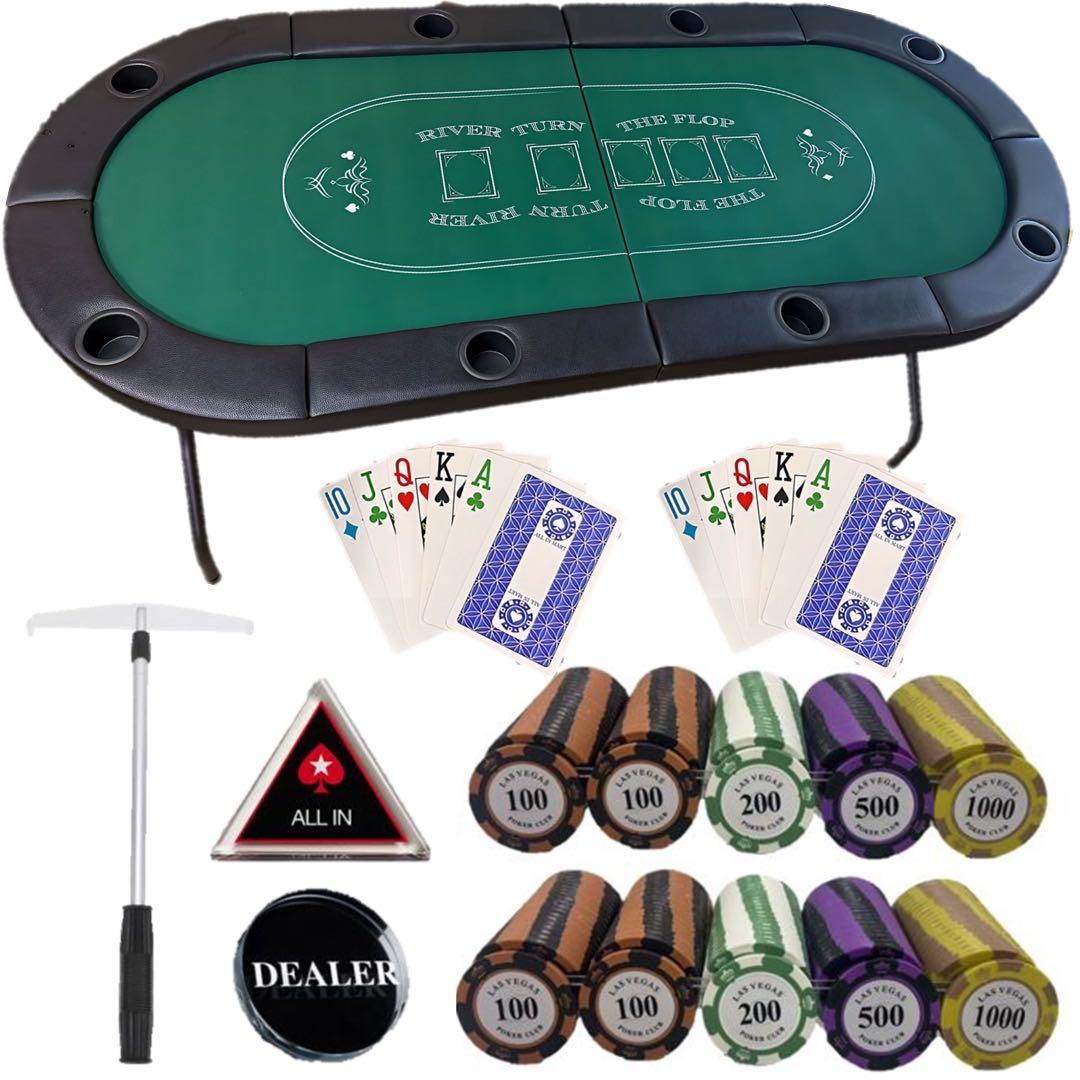 すぐ遊べる　ポーカーテーブルセット【8人用】 Amazon.co.jp: COSTWAY 8人用ポーカーテーブル 折りたたみ式 ゲーム用
