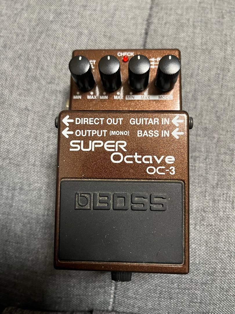 BOSS SUPER Octave OC-3 オクターバー 歪ませることができるオクターバー】BOSS OC-3 Super Octave【レビュー