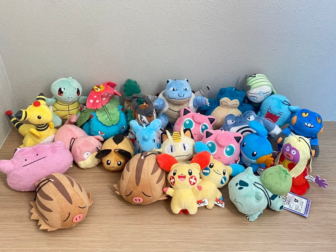 myポケモンコレクション ぬいぐるみ24体セット - メルカリ