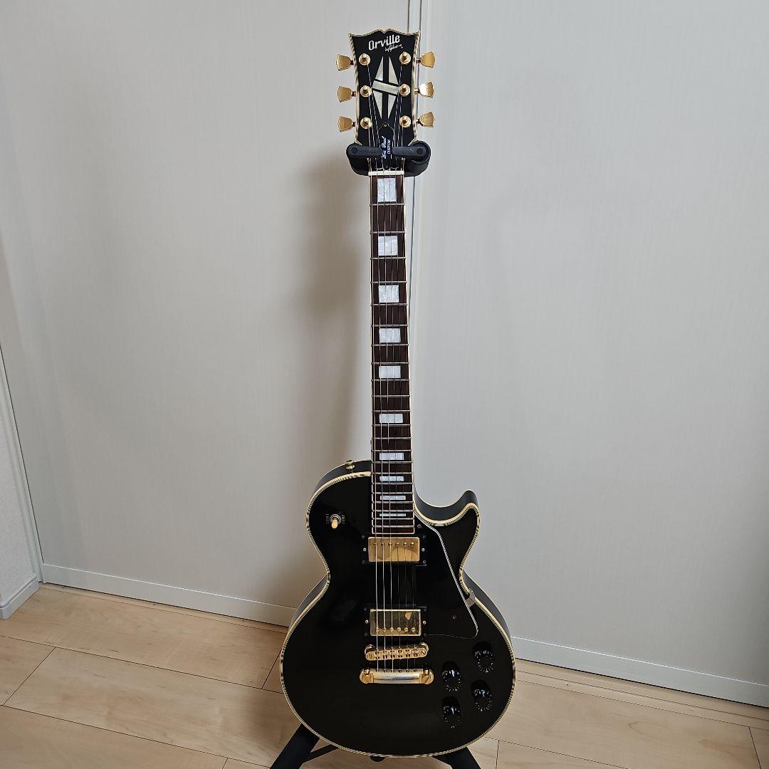 Orville by Gibson Les Paul Custom ブラック 1997 Orville Les Paul Custom LPC-75 made in Japan