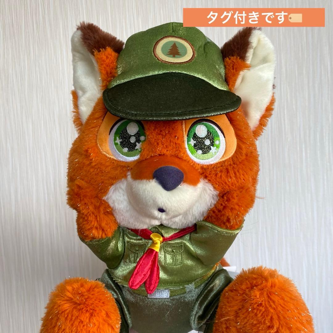 ニック ぬいぐるみ KIRAME キラ目 ジュディ ズートピア 幼少期 Disney - ジュディ ニック ぬいぐるみ KIRAME ズートピア ディズニー