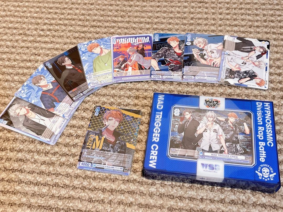 ヒプマイ MTC ヴァイス セット 新作キャラクターカードゲーム 『ヴァイスシュヴァルツブラウ』より