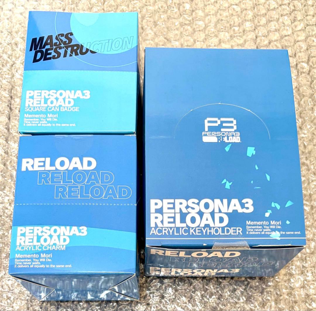 ペルソナ3リロード　未開封BOX 3点セット PalVerse ペルソナ3 リロード【BOX】｜ブシロード オンラインストア