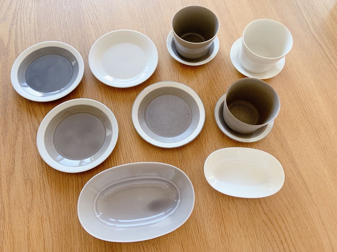 イイホシユミコさん　未使用12点セット！お値下げ！ dishes cupS 同色2個セット 湯のみ フリーカップ イイホシユミコ