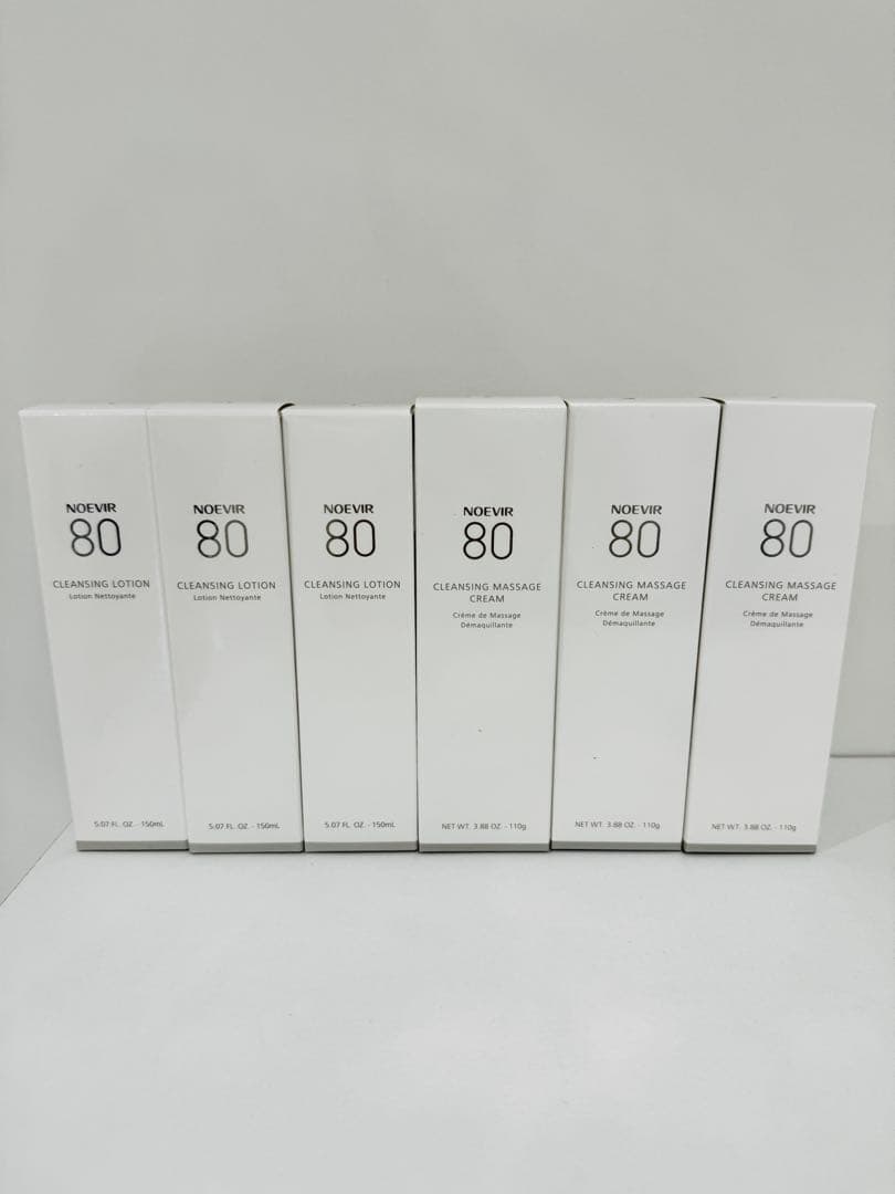 【新品未使用】NOVER 80 ふきとり用化粧水3本+マッサージクリーム3本 ちふれ（CHIFURE） 【3本セット】ちふれ化粧品 ふきとり化粧水 150ml×3
