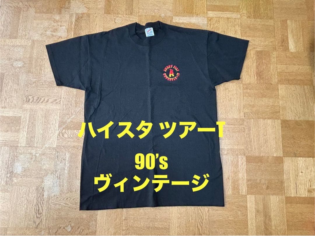 Hi-STANDARD ハイスタ バンド90’s ヴィンテージ ツアーＴ 90's Hi-STANDARD Tshirt ハイスタンダード ハイスタ Tシャツ 古着 us