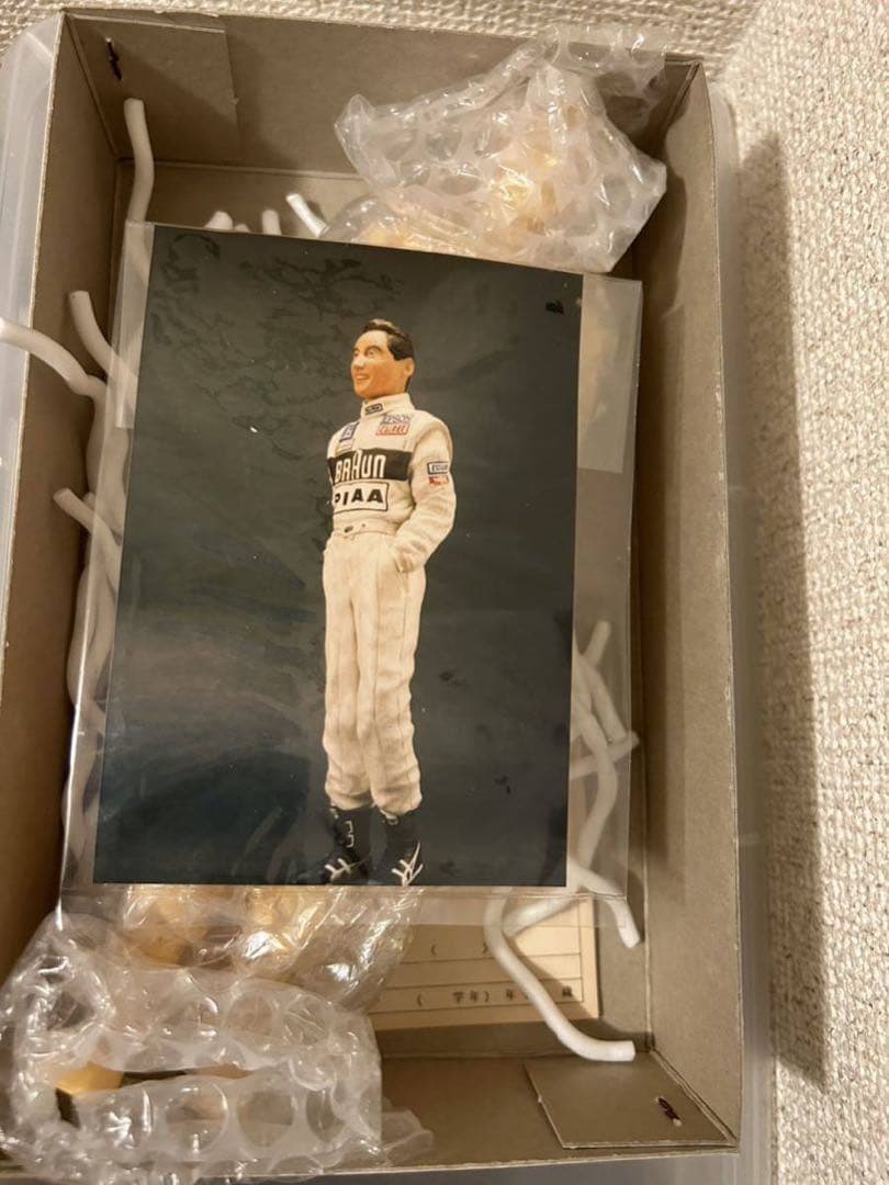 F1 ／ 中嶋悟　ガレージキット　フィギュア　ベネトン Yahoo!オークション -「中嶋悟フィギュア」の落札相場・落札価格