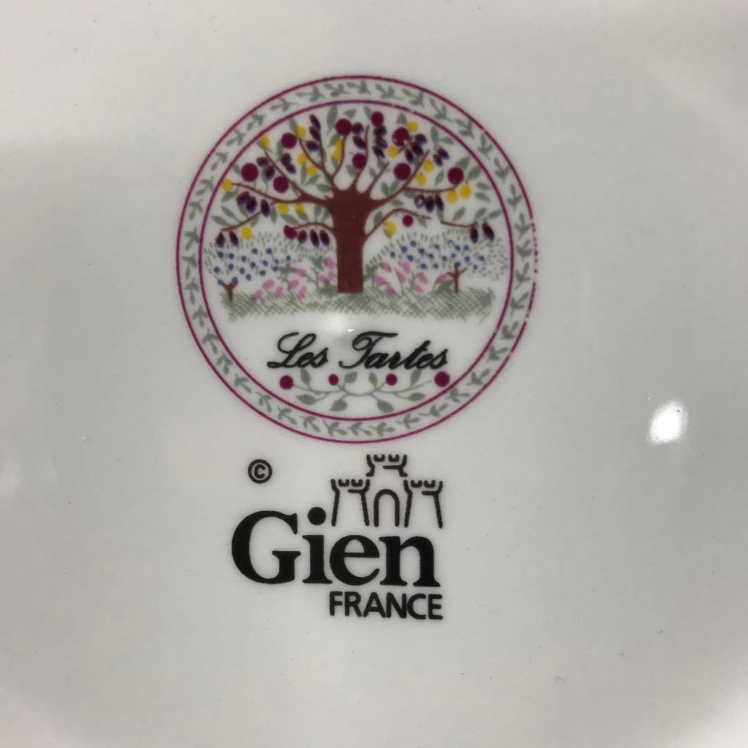 美品】ジアン Gien プレート 6P タルト ケーキ 柄違い - メルカリ