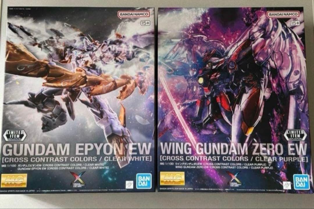 MG ガンダムウイングゼロ ガンダムエピオン クロスコントラストクリア　新品 新商品紹介】「MG 1/100 ウイングガンダムゼロEW [CROSS CONTRAST