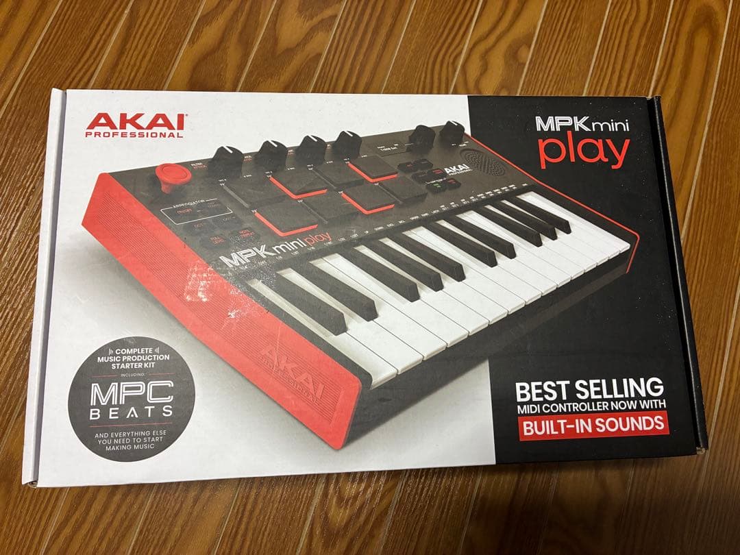 【Smile】AKAI MPK mini play MIDIコントローラー Akai MPK Mini Play Mk3 MIDI Controller - Perfect Circuit