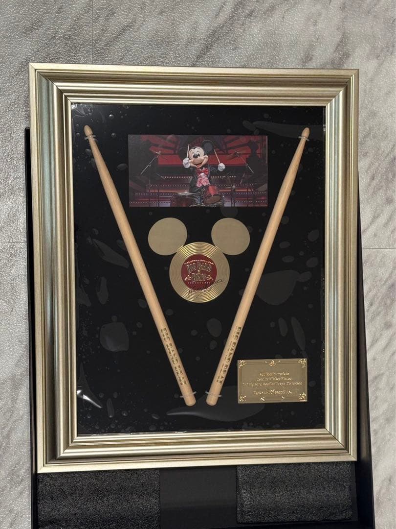 東京ディズニーシー ビックバンドビート　記念ドラムスティック 東京ディズニーシー ビッグバンドビート記念品 ドラムスティック BBB